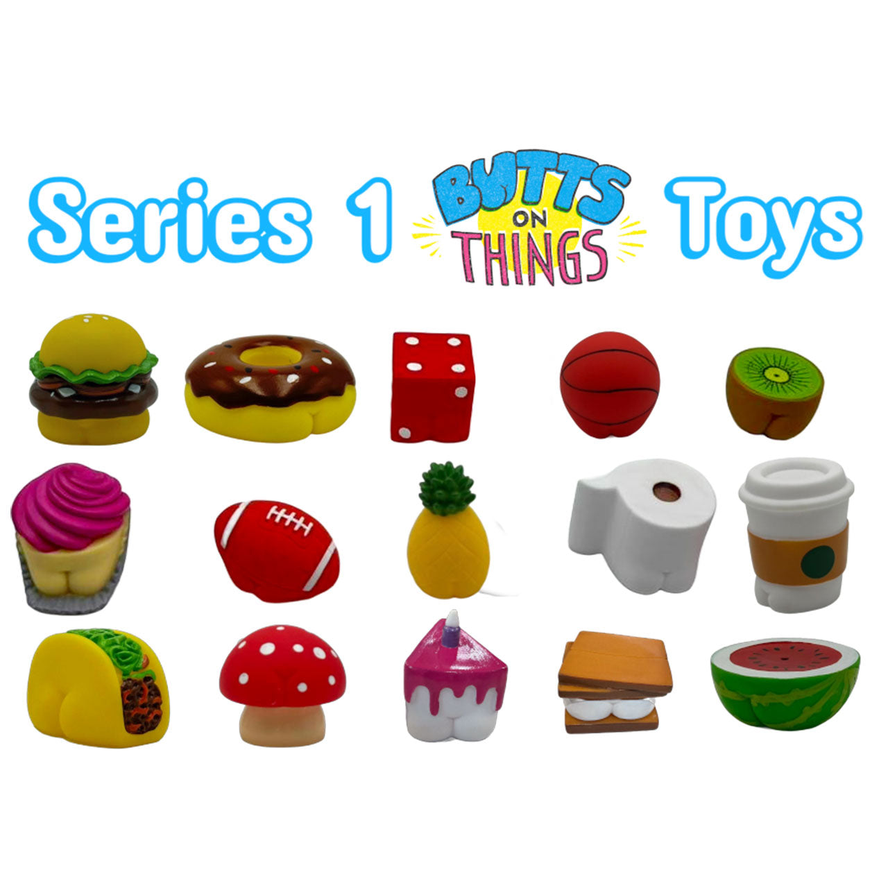 BUTTS ON THINGS TOYS 500 PCS CASE(S)