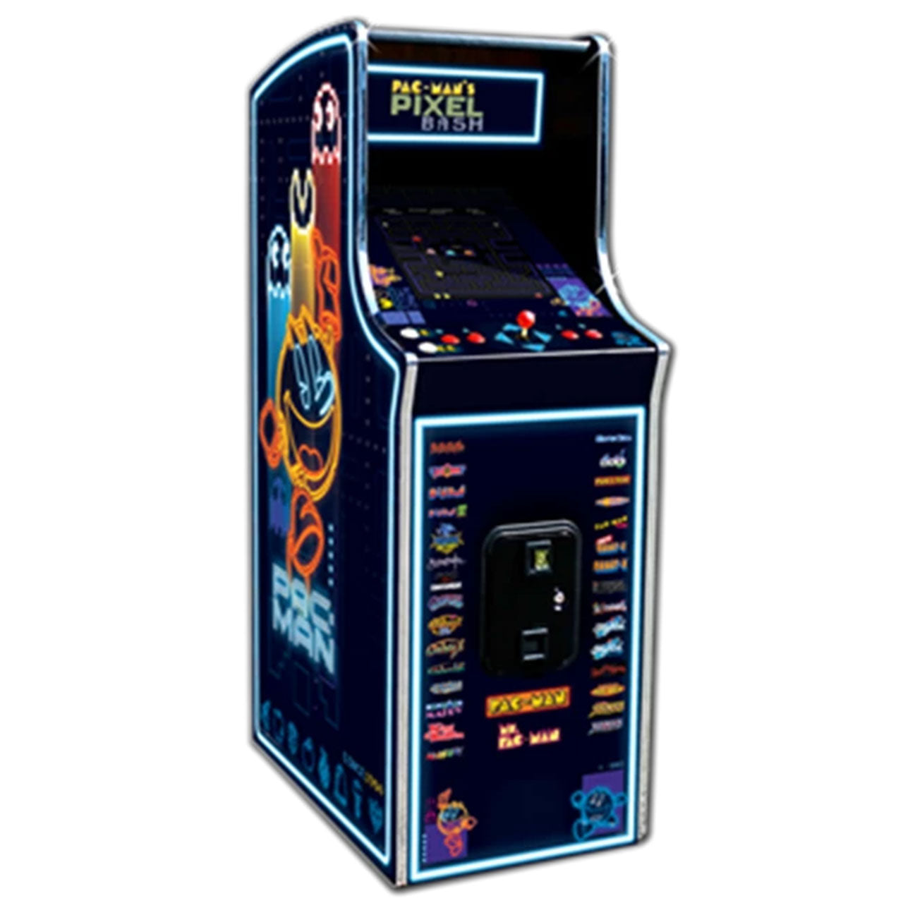 PAC-MAN NEON PIXEL BASH (UPRIGHT)