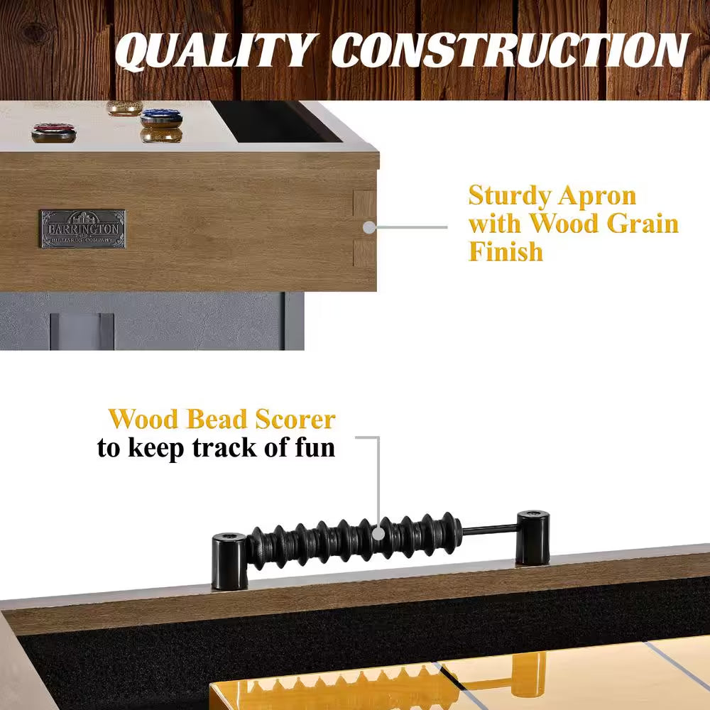 Urban Collection 9-Foot Shuffleboard Table