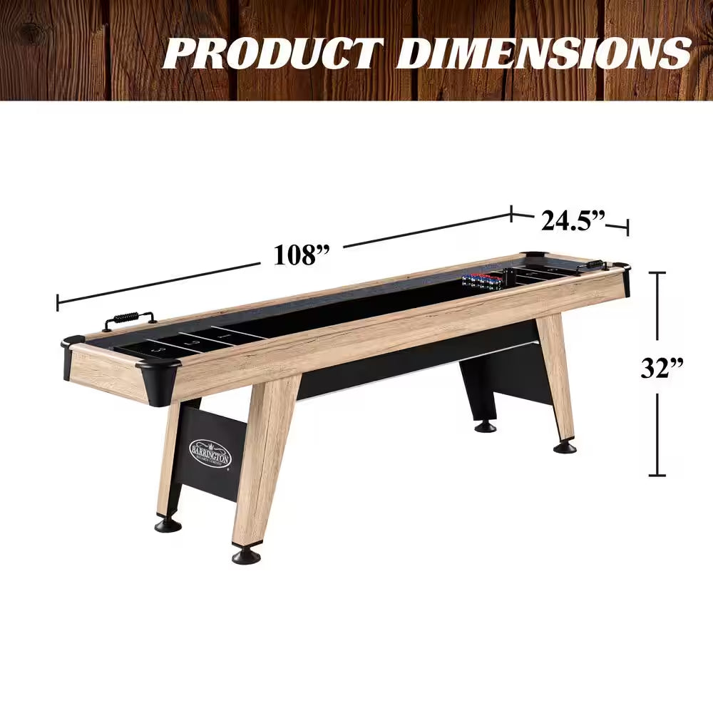 Wentworth 9 Ft. Shuffleboard Table