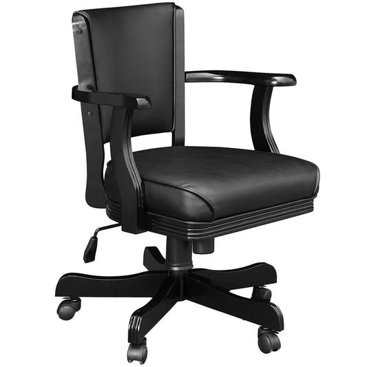 TILT & SWIVEL GAME CHAIR WITH ARMS