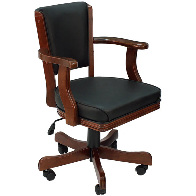 TILT & SWIVEL GAME CHAIR WITH ARMS