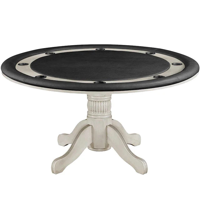 60" ROUND 2-IN-1 CONVERTABLE CASINO TABLE