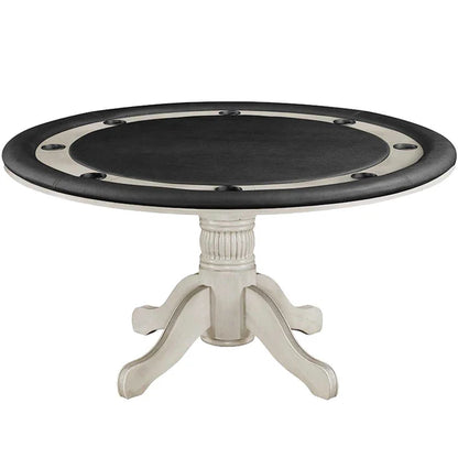 60" ROUND 2-IN-1 CONVERTABLE CASINO TABLE