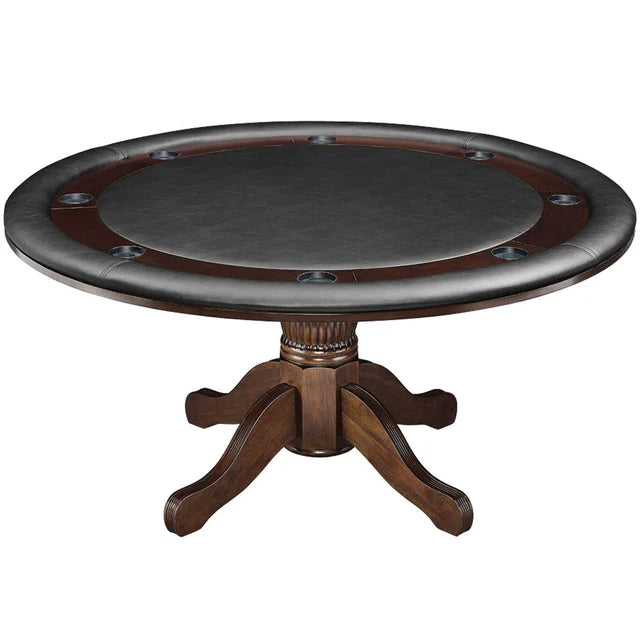 60" ROUND 2-IN-1 CONVERTABLE CASINO TABLE