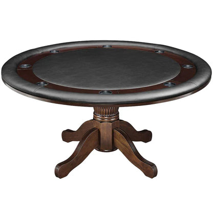 60" ROUND 2-IN-1 CONVERTABLE CASINO TABLE