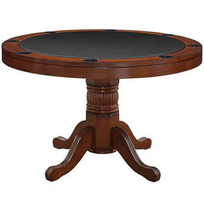 48" ROUND 2-IN-1 CONVERTABLE CASINO TABLE