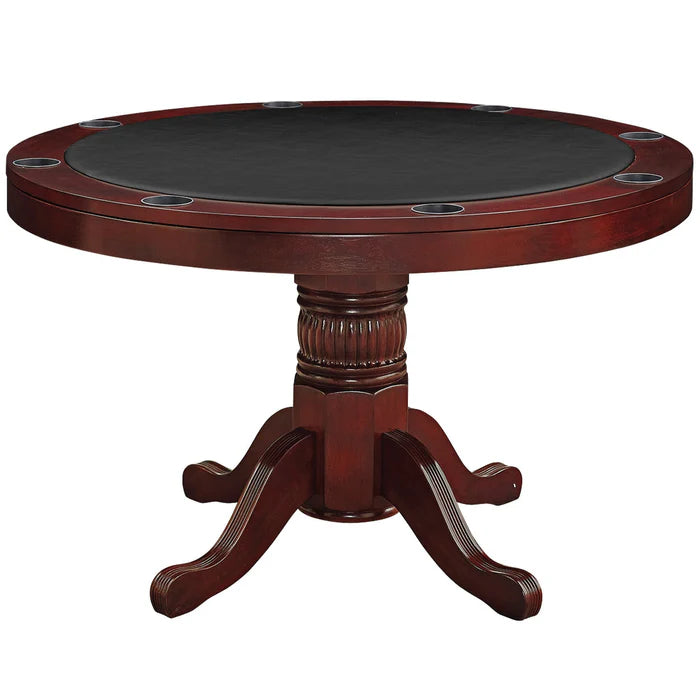 48" ROUND 2-IN-1 CONVERTABLE CASINO TABLE