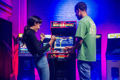 Deluxe Arcade Cabinet Mortal Kombat II, 14 Classic Games, Including 4 Different Mortal Kombat Versions