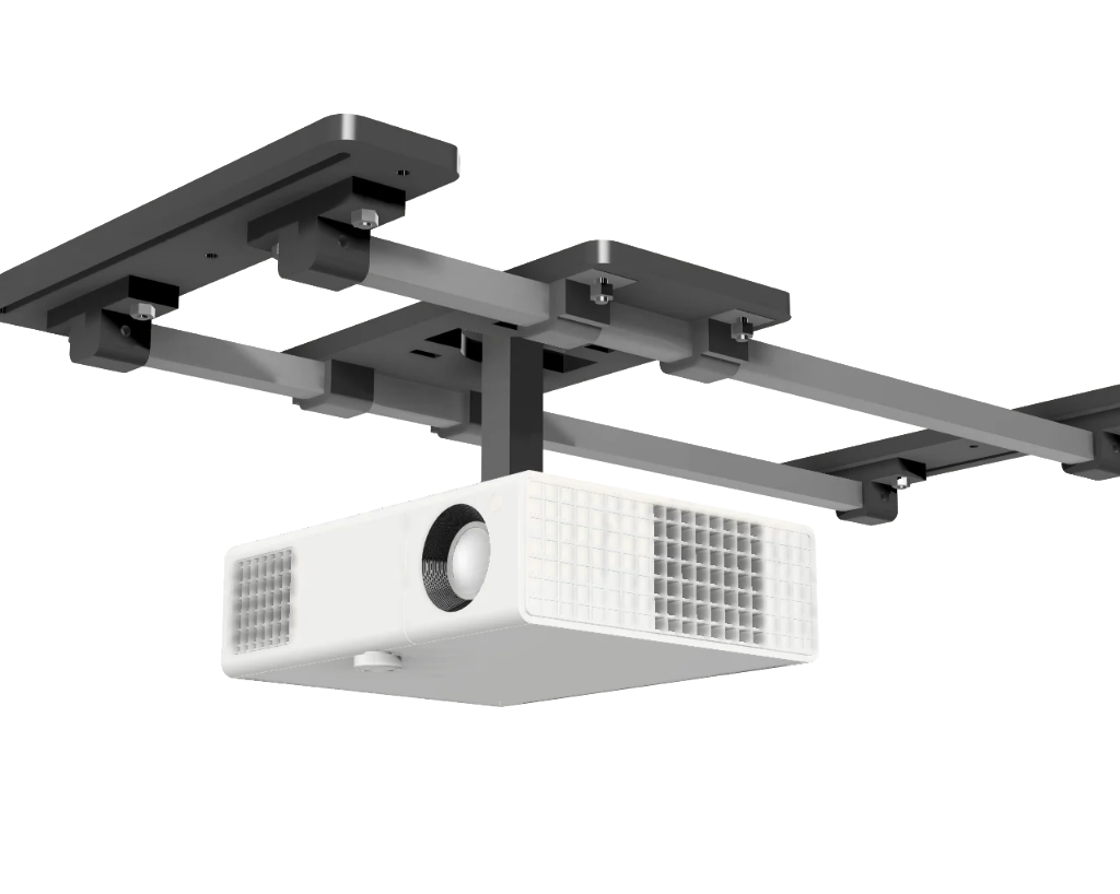 ADJUSTABLE SLIDING PROJECTOR MOUNT (24" SPAN, 13" SLIDE)