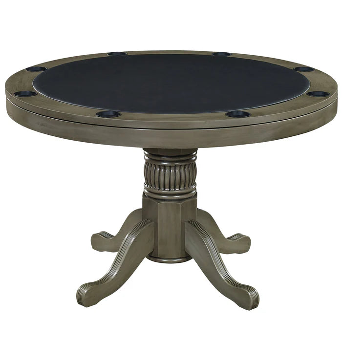 48" ROUND 2-IN-1 CONVERTABLE CASINO TABLE