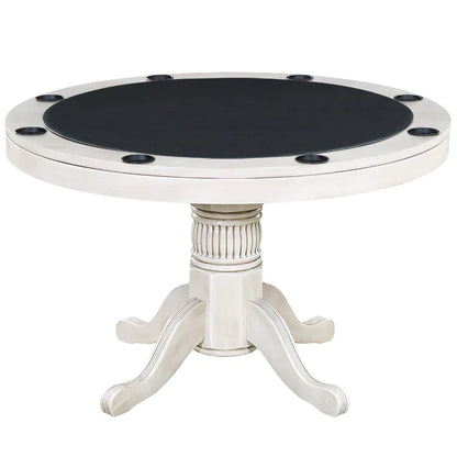 48" ROUND 2-IN-1 CONVERTABLE CASINO TABLE