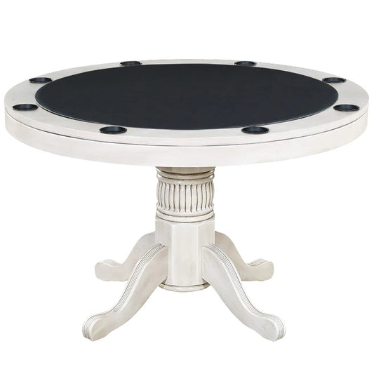 48" ROUND 2-IN-1 CONVERTABLE CASINO TABLE