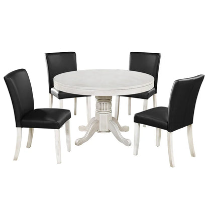 48" ROUND 2-IN-1 CONVERTABLE CASINO TABLE
